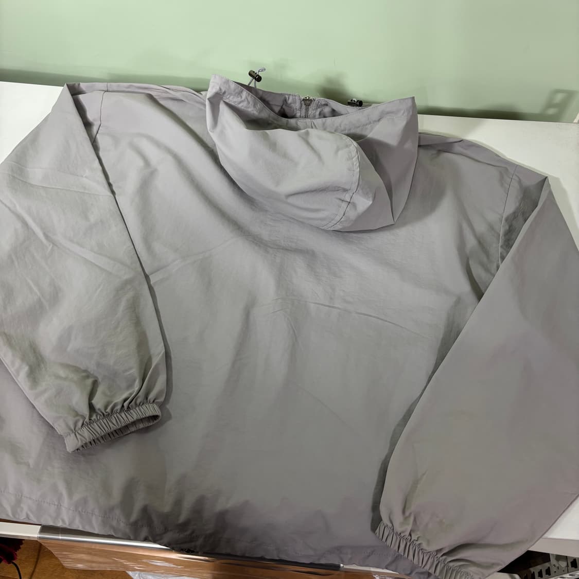 L 105 LABSTUDIO 그레이 바람막이자켓 상품이미지3