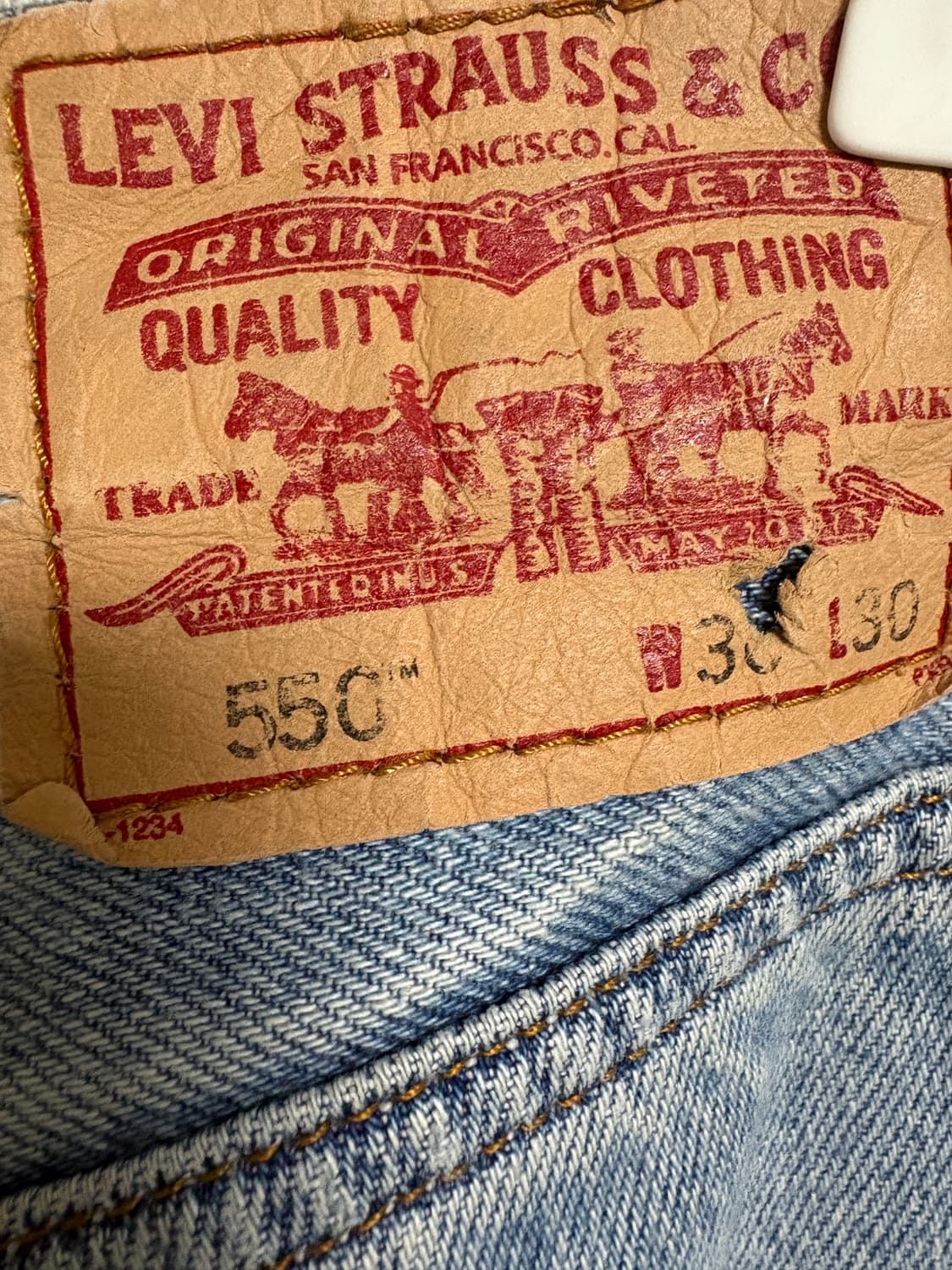 [36X30] 리바이스550 빈티지 릴렉스핏 상품이미지4