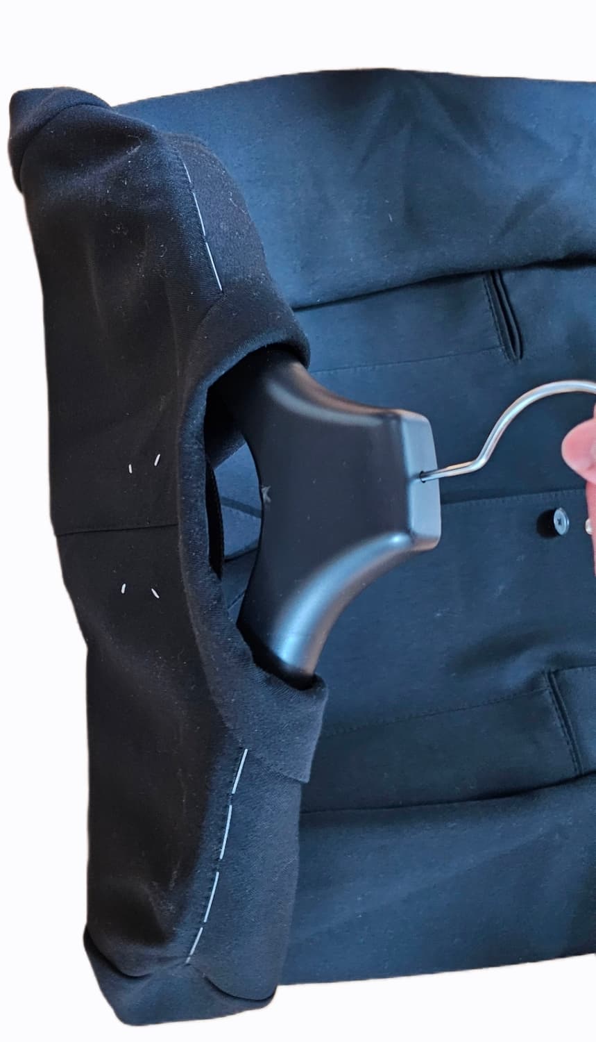 메종마르지엘라 코트 블랙  상품이미지3