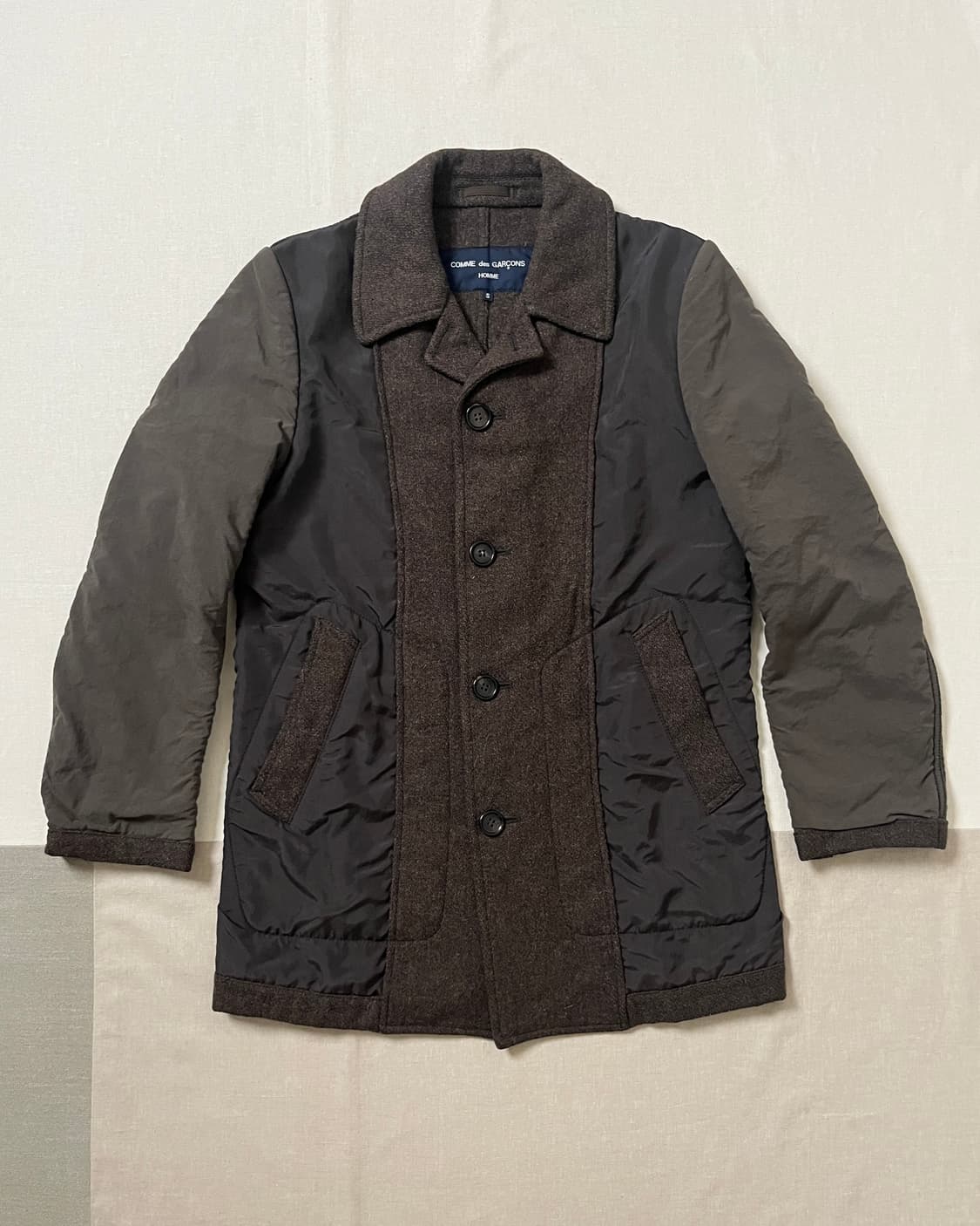 꼼데가르송 옴므 인사이드아웃 코트 comme des garcons  상품이미지1