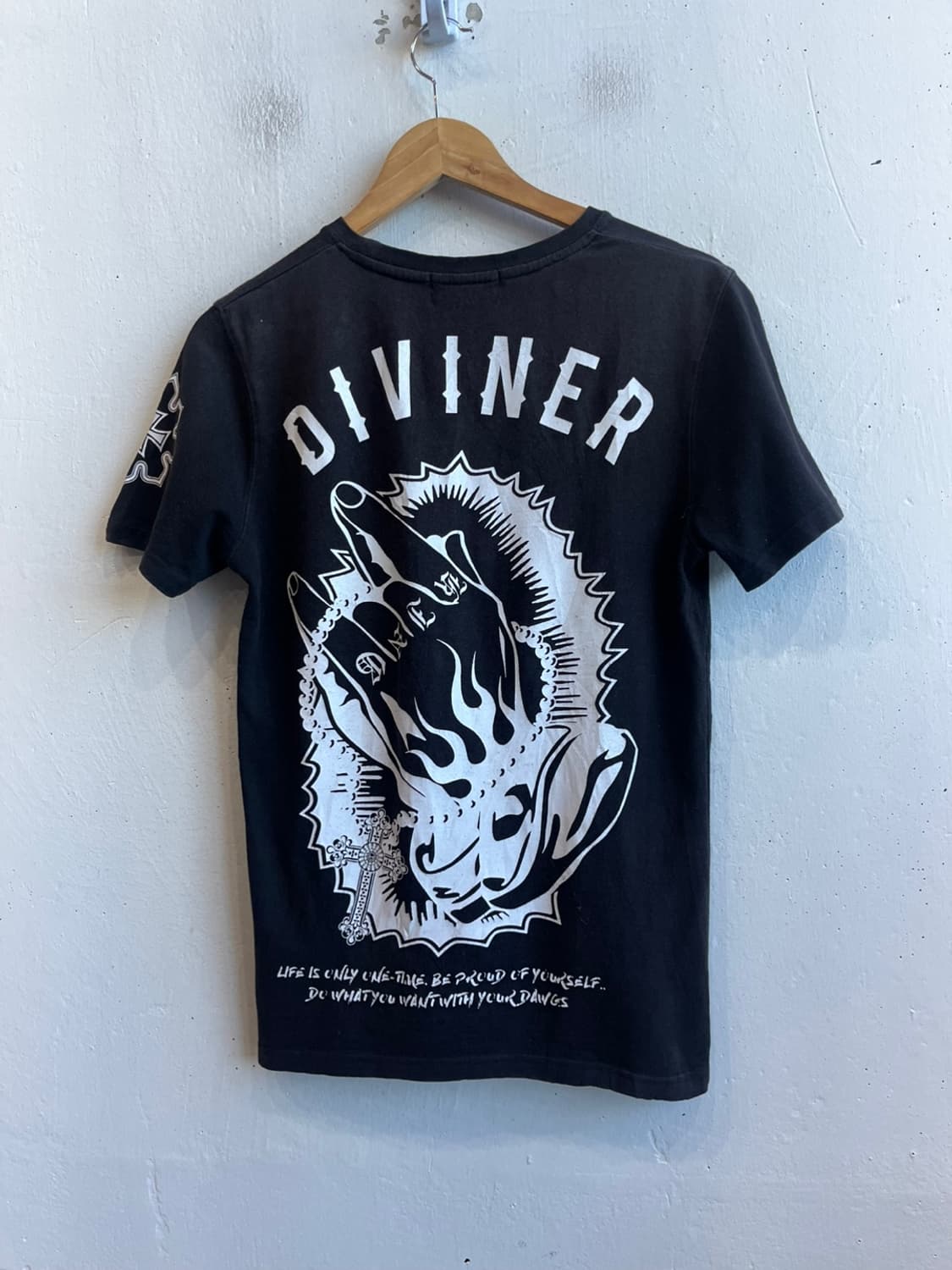 DIVINER JPN 펑크 반팔 티셔츠 상품이미지1