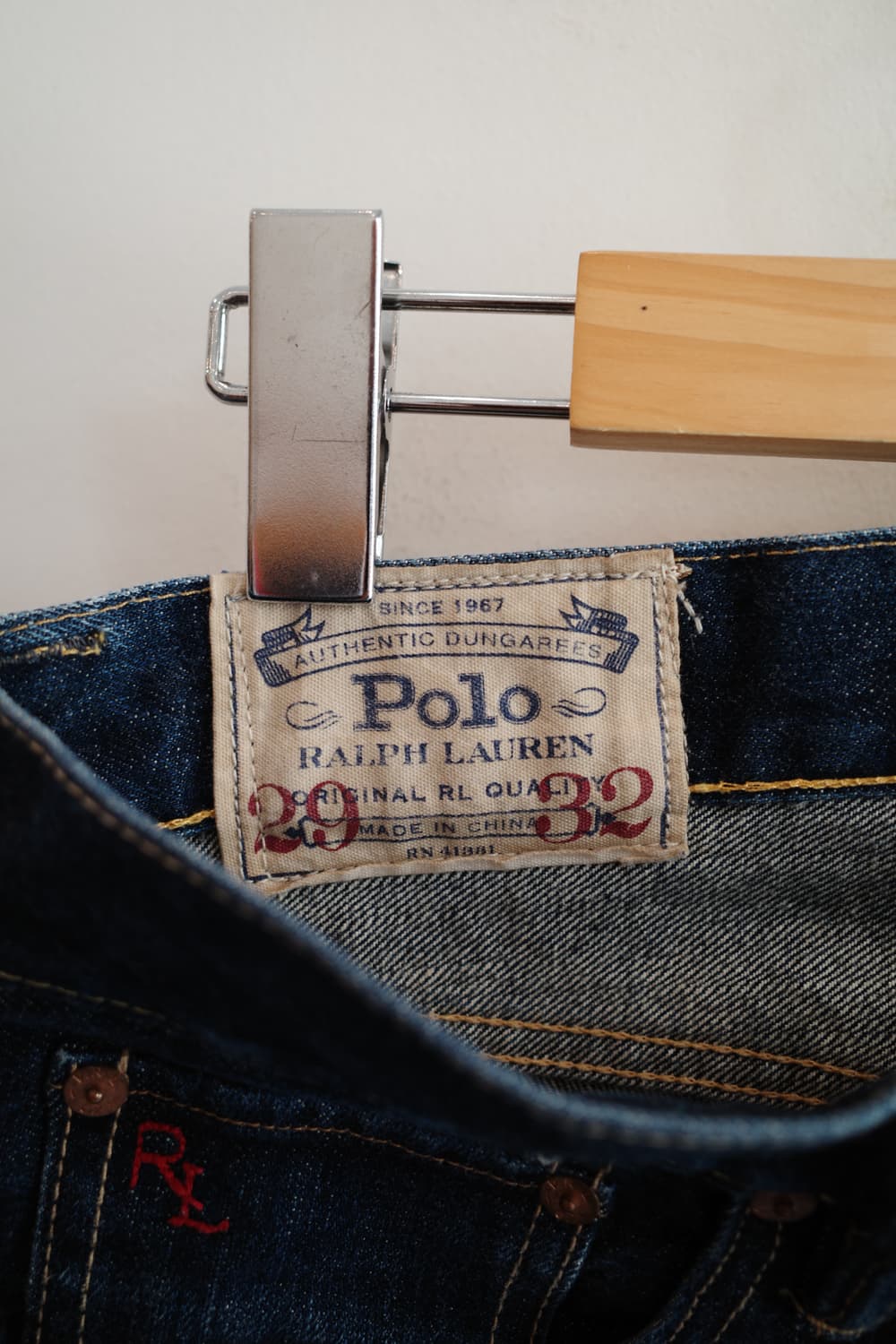 PoloRalphLauren 폴로 랄프로렌 셀비지 데님 (31~32인치) 상품이미지4