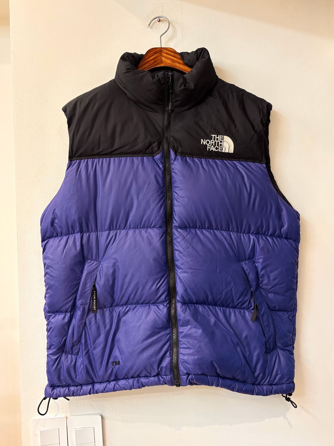 더 노스페이스 700 눕시 패딩 베스트 상품이미지1