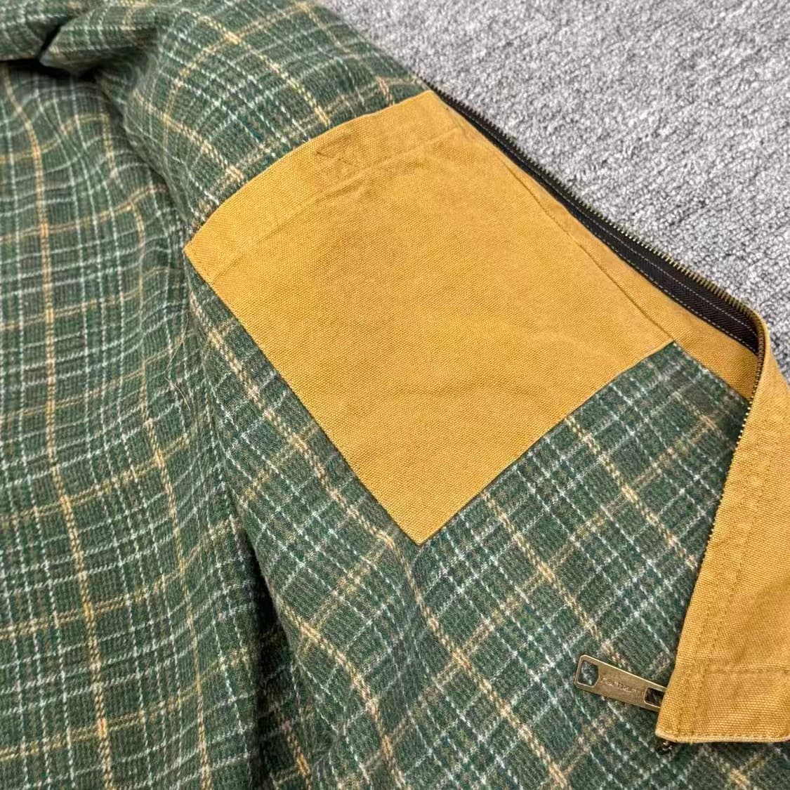 칼하트 블랭킷 라인드 릴렉스드 핏 레귤러 덕 디트로이트 자켓 칼하트 L 상품이미지7