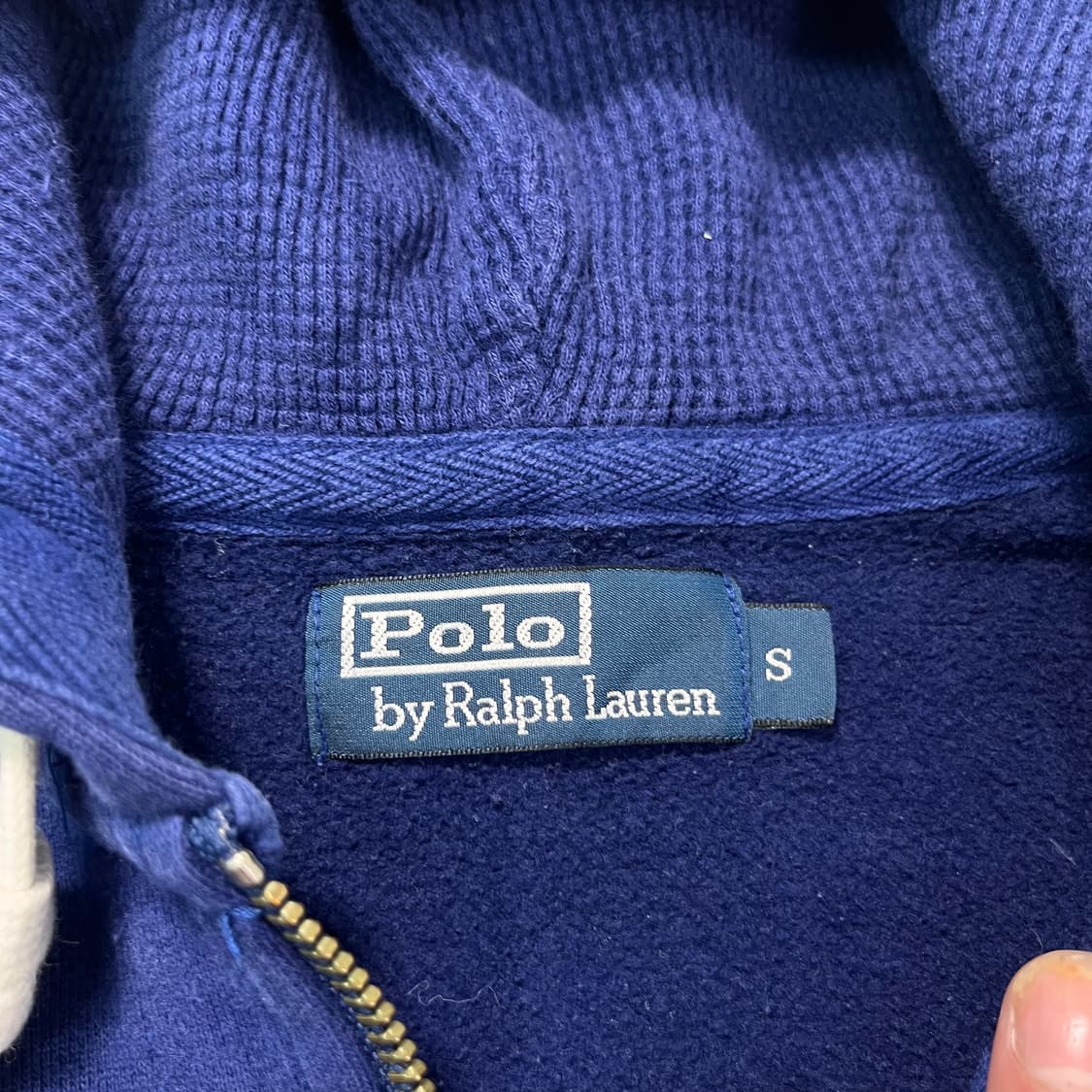 95 폴로 랄프로렌 와플 후드집업 상품이미지3