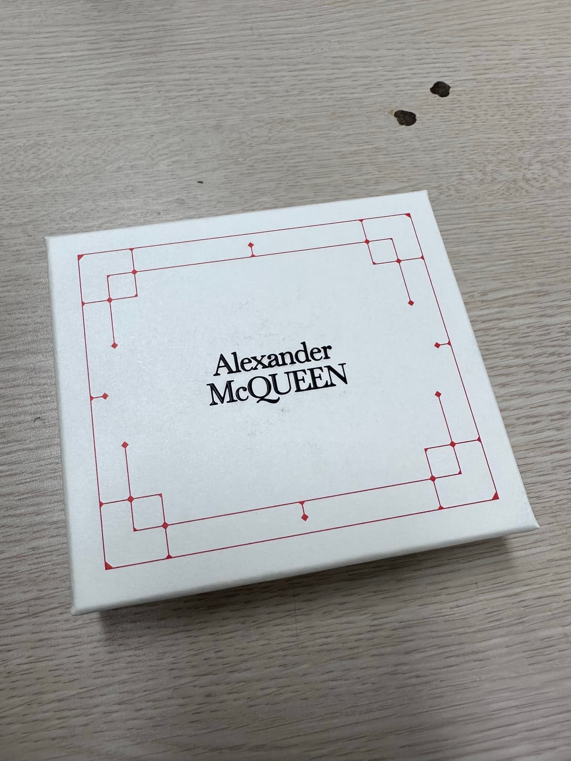 알렉산더 맥퀸 실버 스컬 레더 팔찌 상품이미지2