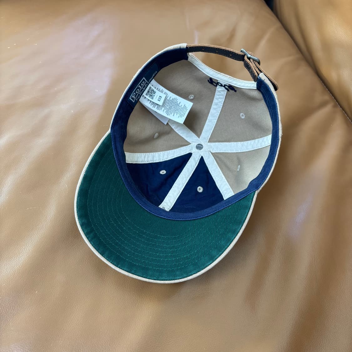 폴로 랄프로렌 볼캡 모자 아플리케 탄 베이지 상품이미지6