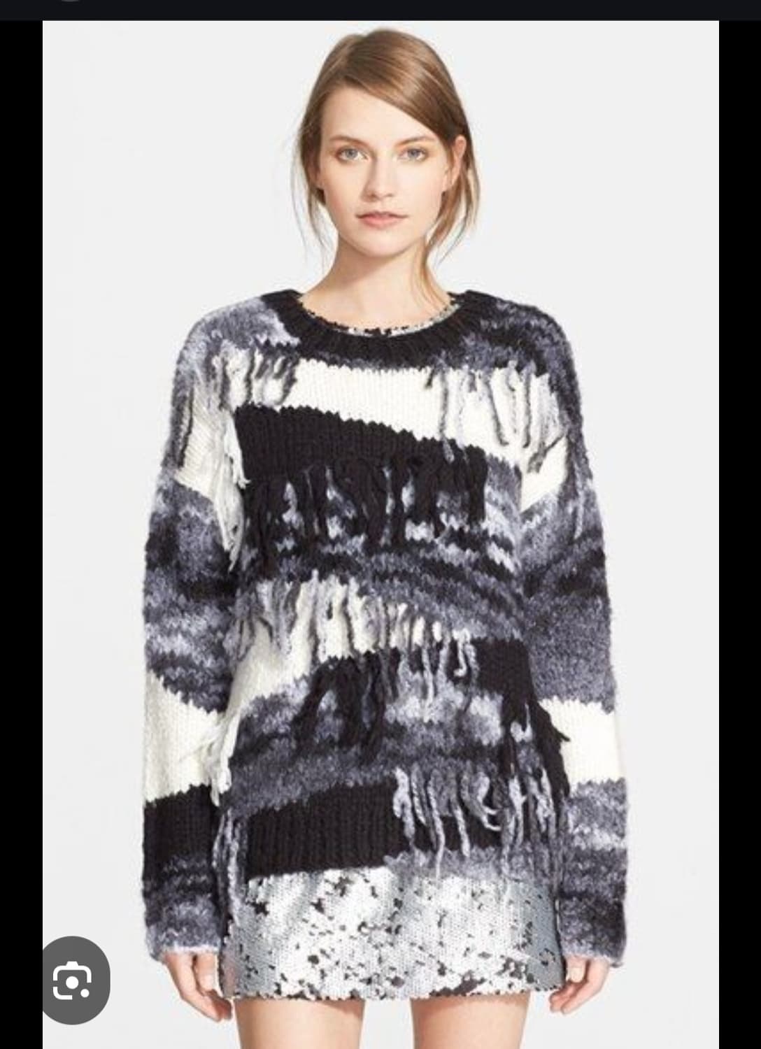 엘리자베스 앤 제임스 프린지 풀오버 스웨터 S사이즈 상품이미지1