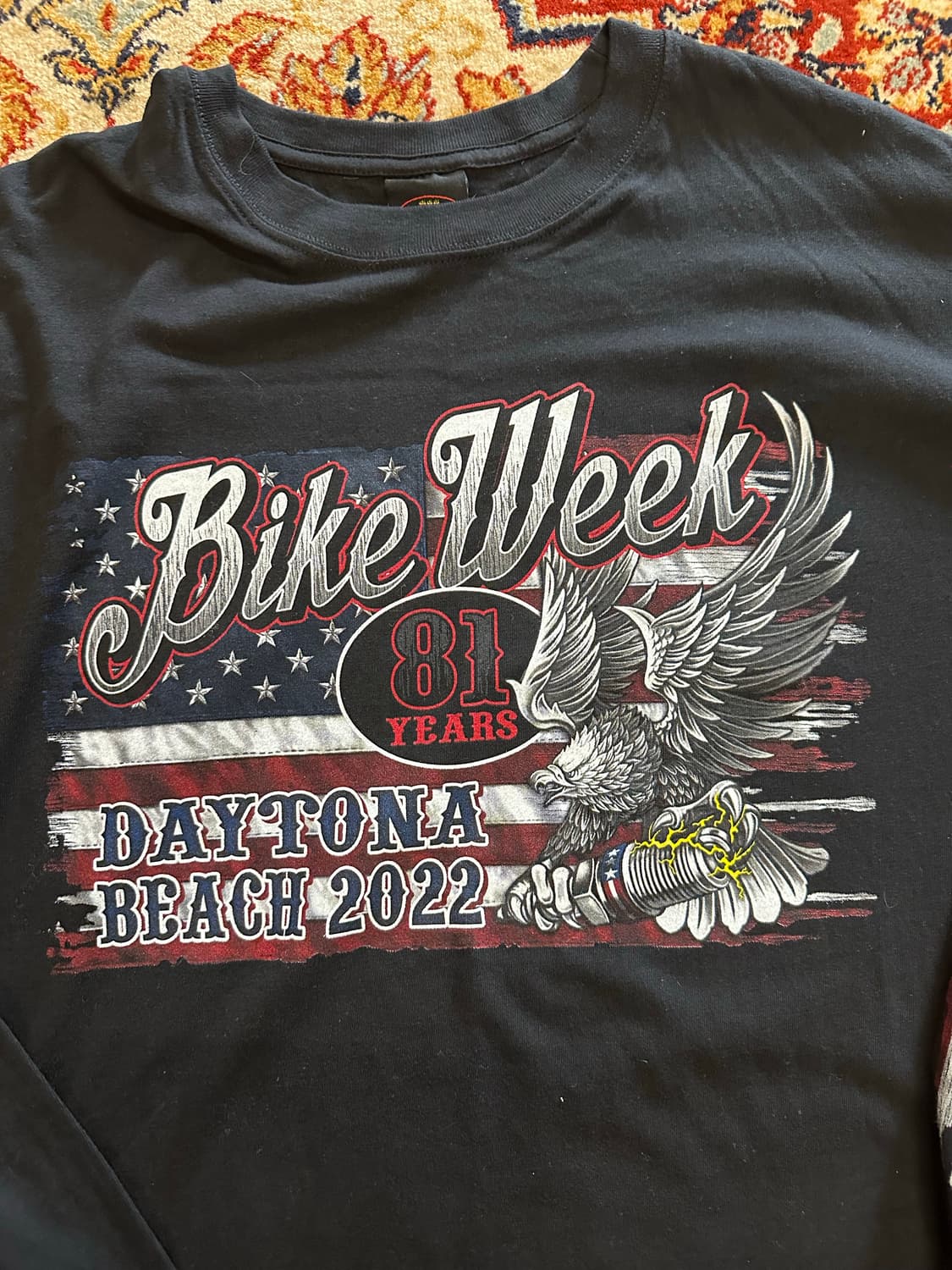 Daytona beach bikeweek 81주년 롱슬리브 - XL 상품이미지2