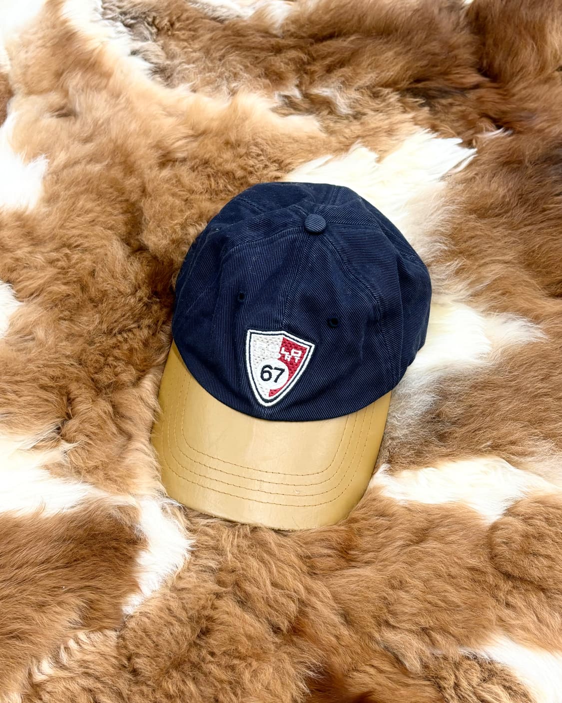 폴로 스포츠 네이비 자수 볼캡 상품이미지1