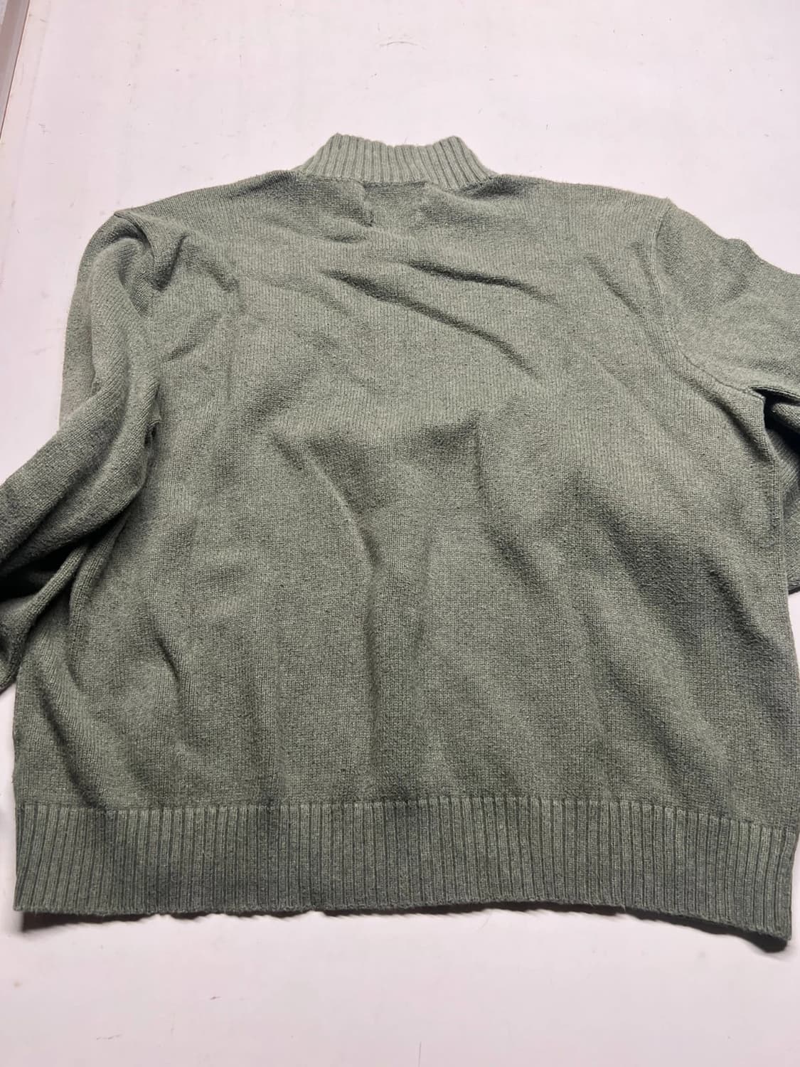 폴로 랄프 로렌 그린 코튼 하프 집업 스웨터 상품이미지6