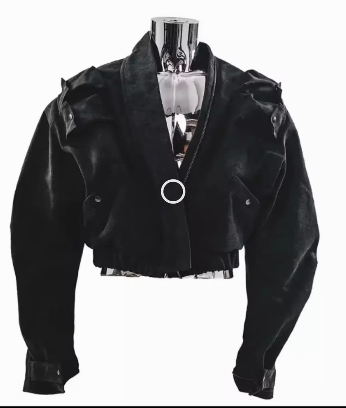 drklei / 크롭 데님 자켓 / xl 2xl 추천 햄커스 상품이미지3