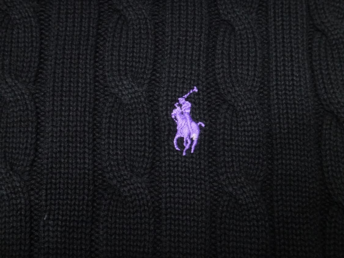 (XL) 폴로랄프로렌 여성 라운드넥 꽈배기 니트 상품이미지4