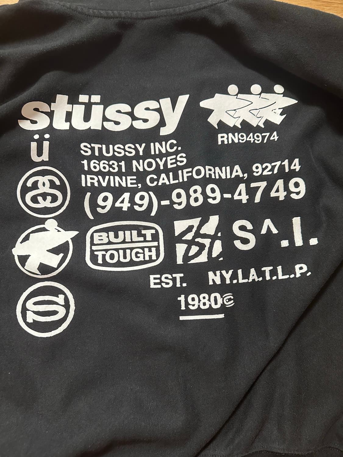 스투시 dna 후드집업 m 사이즈 상품이미지6