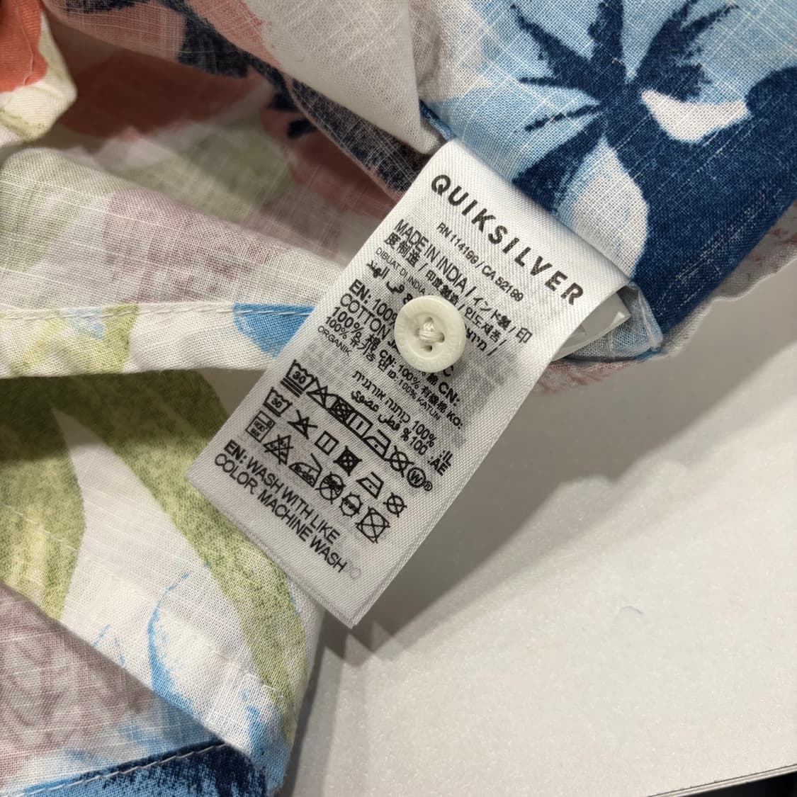 [XL] 퀵실버 하와이안 플라워 반팔 셔츠 D191 상품이미지7