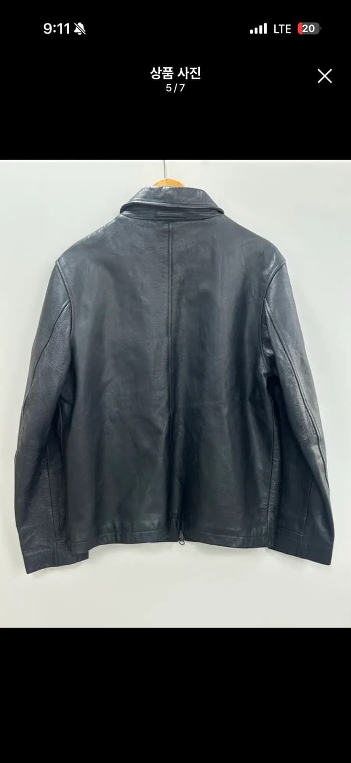 바나나리퍼블릭 카우레더 m 상품이미지2