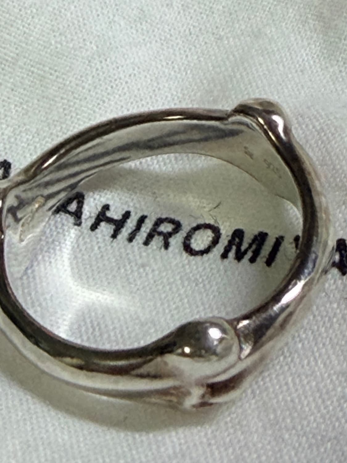 타카히로 미야시타 솔로이스트 본 쉐잎 링 상품이미지5