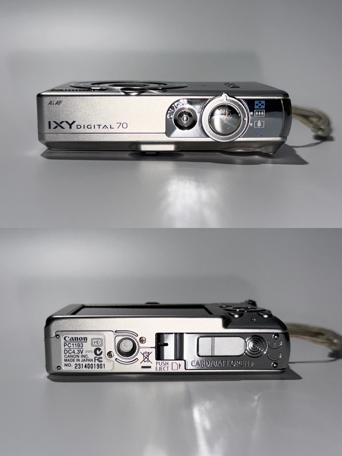 [풀구성특가!] 캐논 익시 ixy70 (익서스 ixus60) 실버 디카 상품이미지9