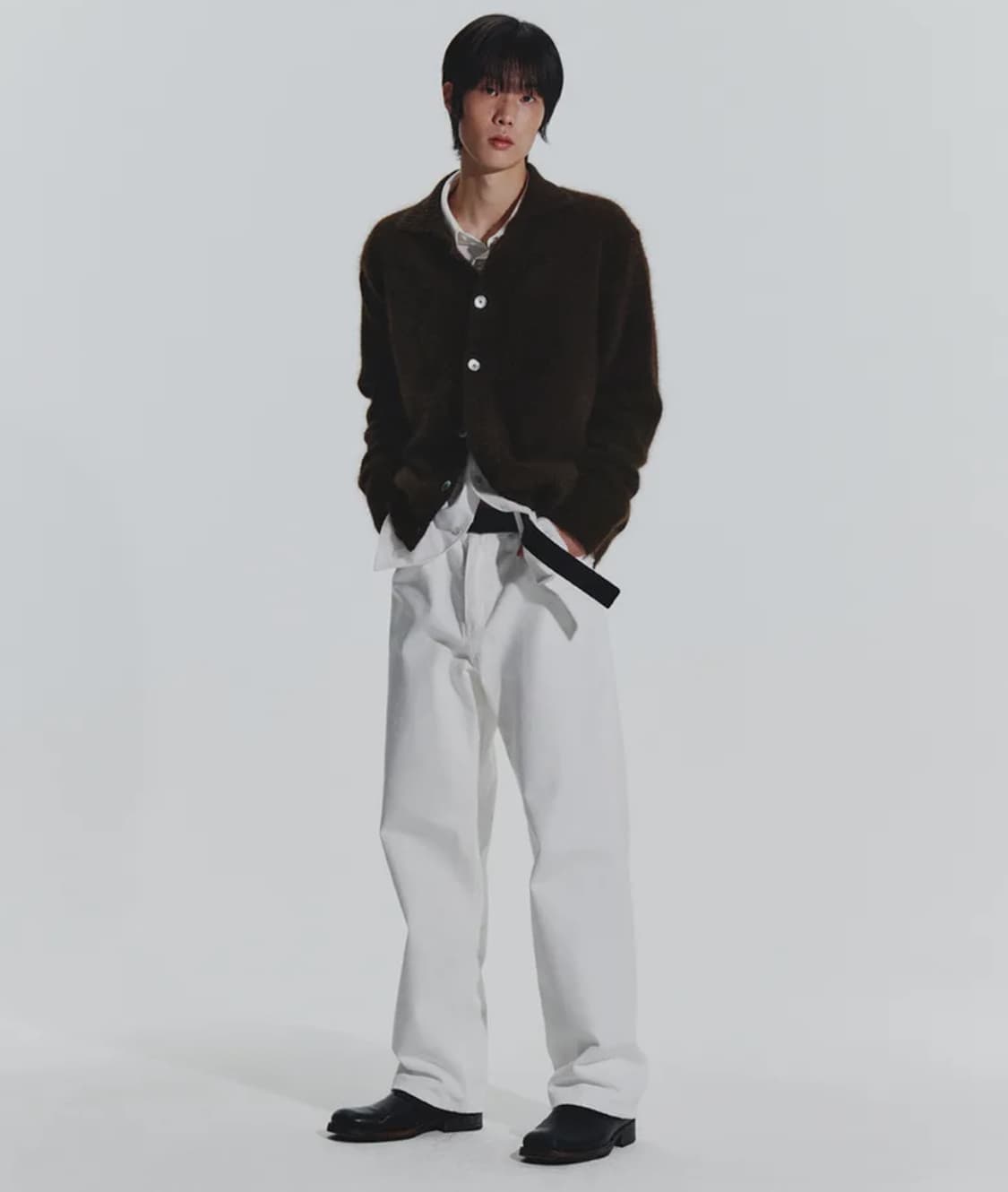 리트 헤어리 앙고라 가디건 상품이미지1