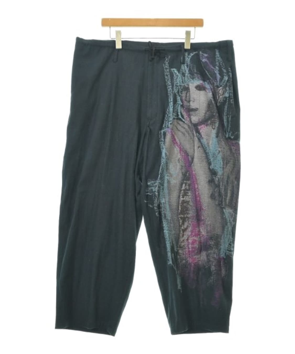 요지야마모토 뿌르옴므 프린팅 팬츠 1size 상품이미지1