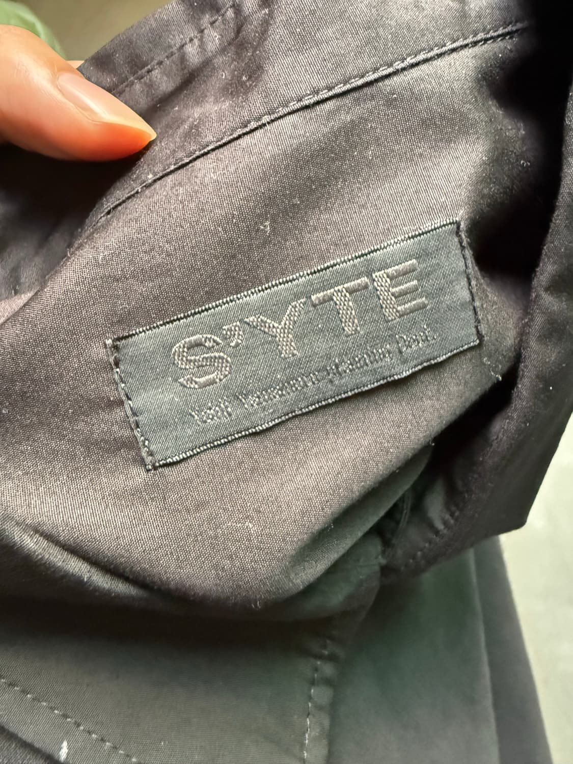 Yohji yamamoto pour homme S'yte shirt 상품이미지3