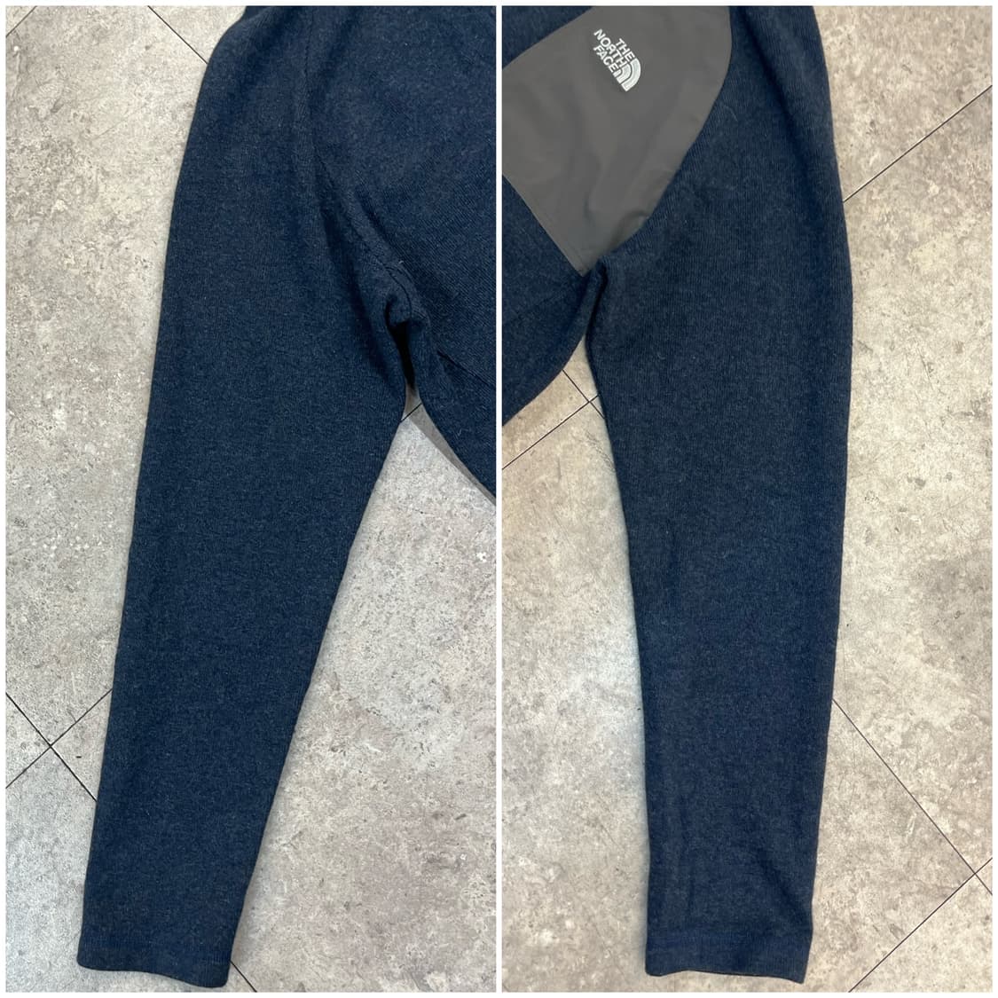 노스페이스 니트 집업 자켓 네이비 M #csz2993 상품이미지7