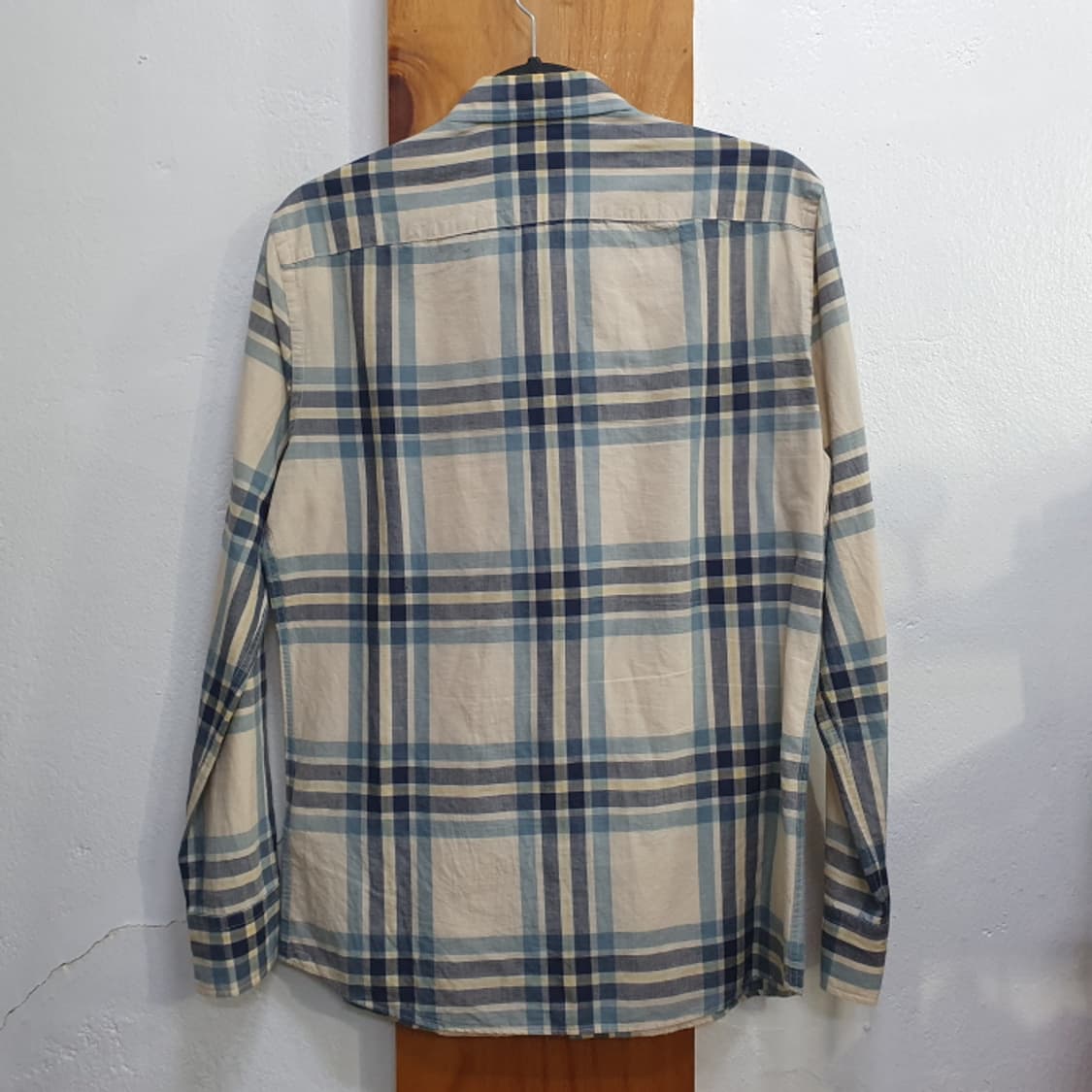 헨리코튼 마 면 혼방 체크셔츠(95) 상품이미지8