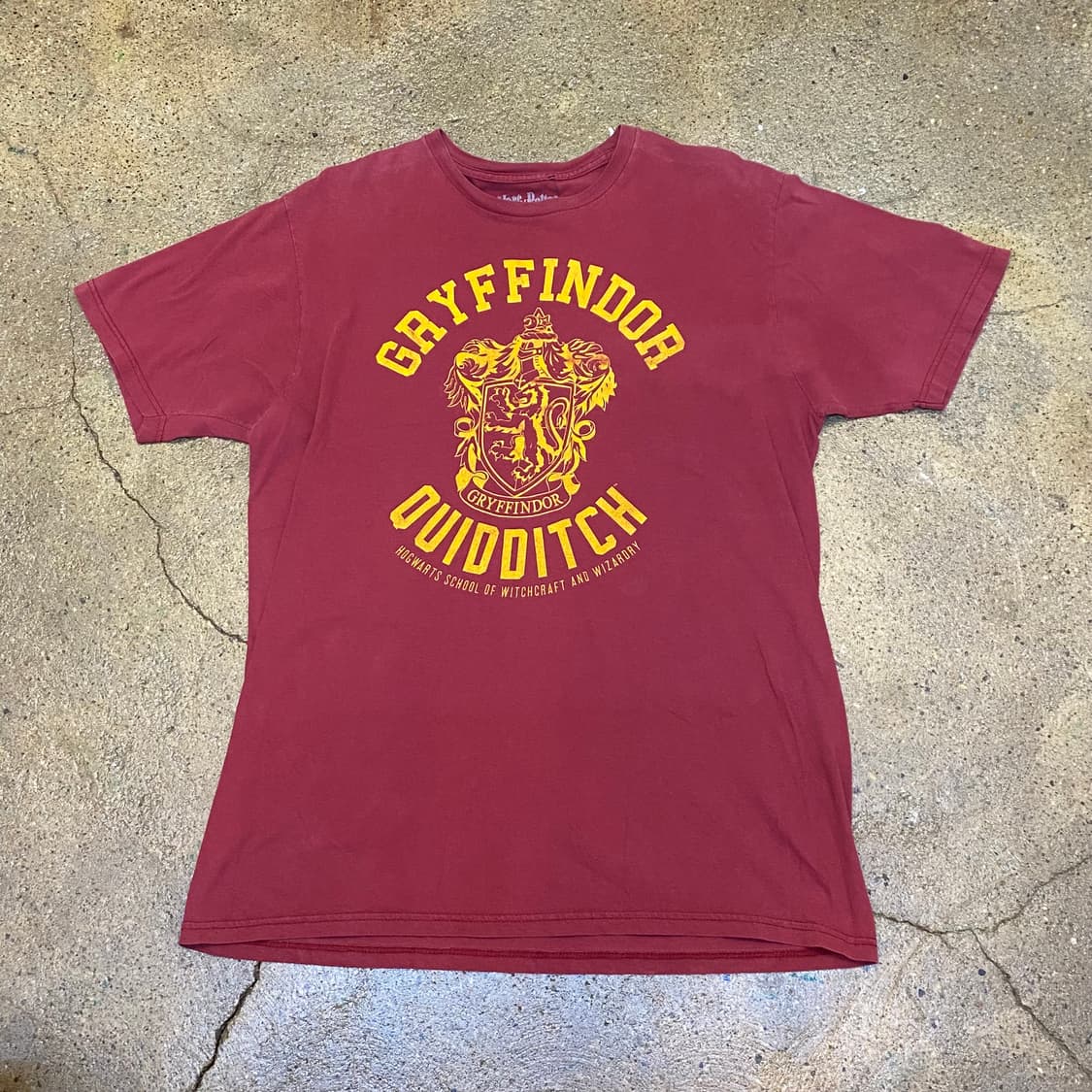 미국 빈티지 해리포터 그리핀도르 정식 굿즈티 반팔티 상품이미지2