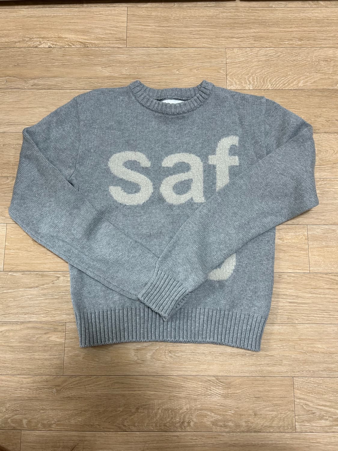 사파리스팟 1/2 Basic Safari Knit (Gray) 상품이미지2