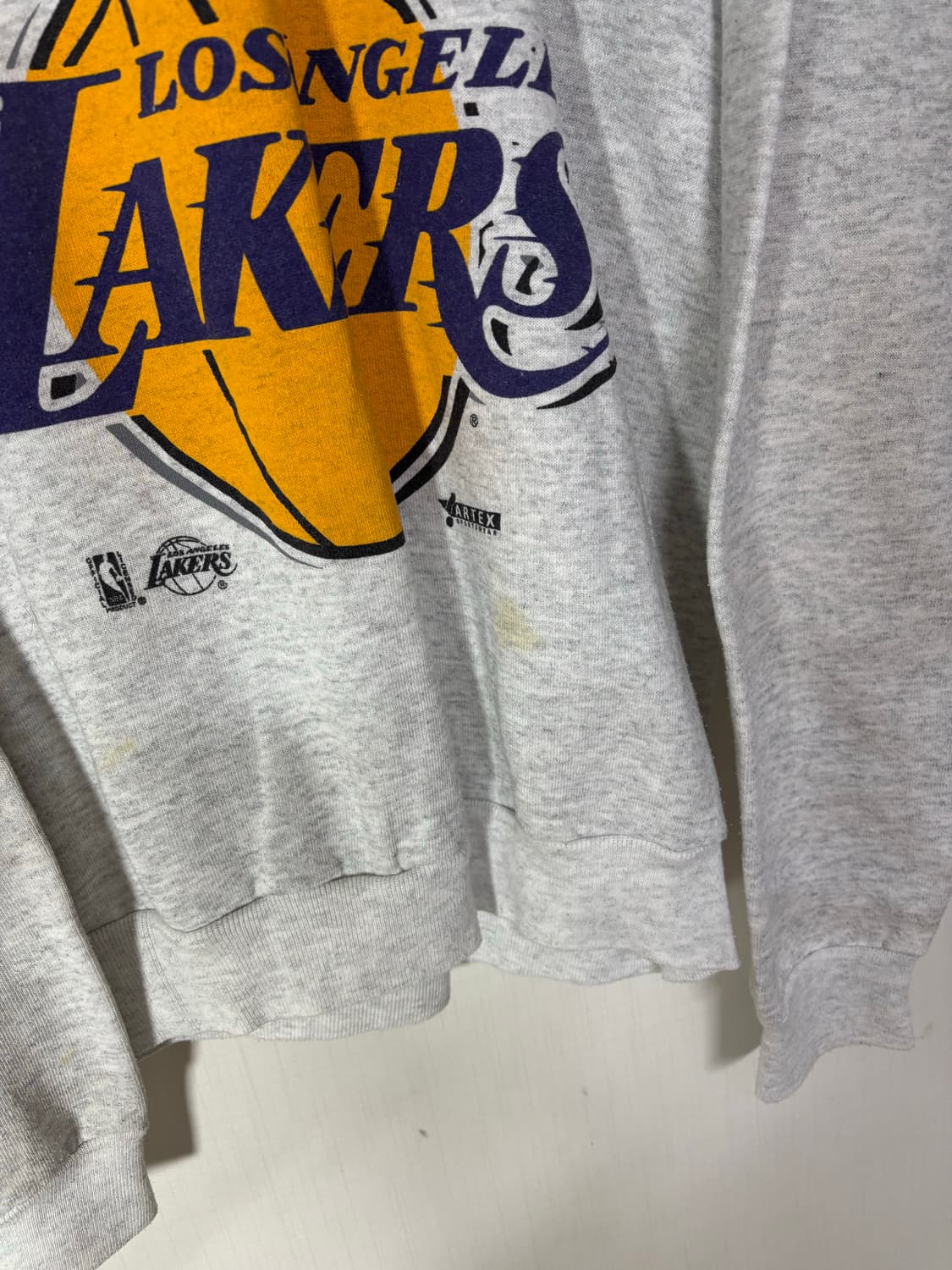 90s USA 50/50 레이커스 빈티지 스웻셔츠 맨투맨 상품이미지4