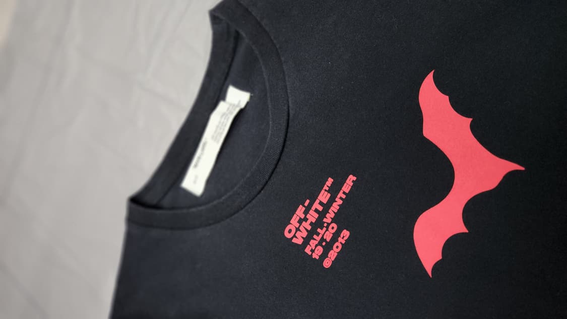 Off-White Men's Black Printing 반팔 티셔츠 XL 상품이미지3