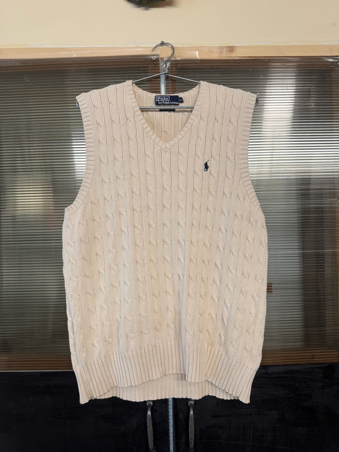 polo knit vest 상품이미지1