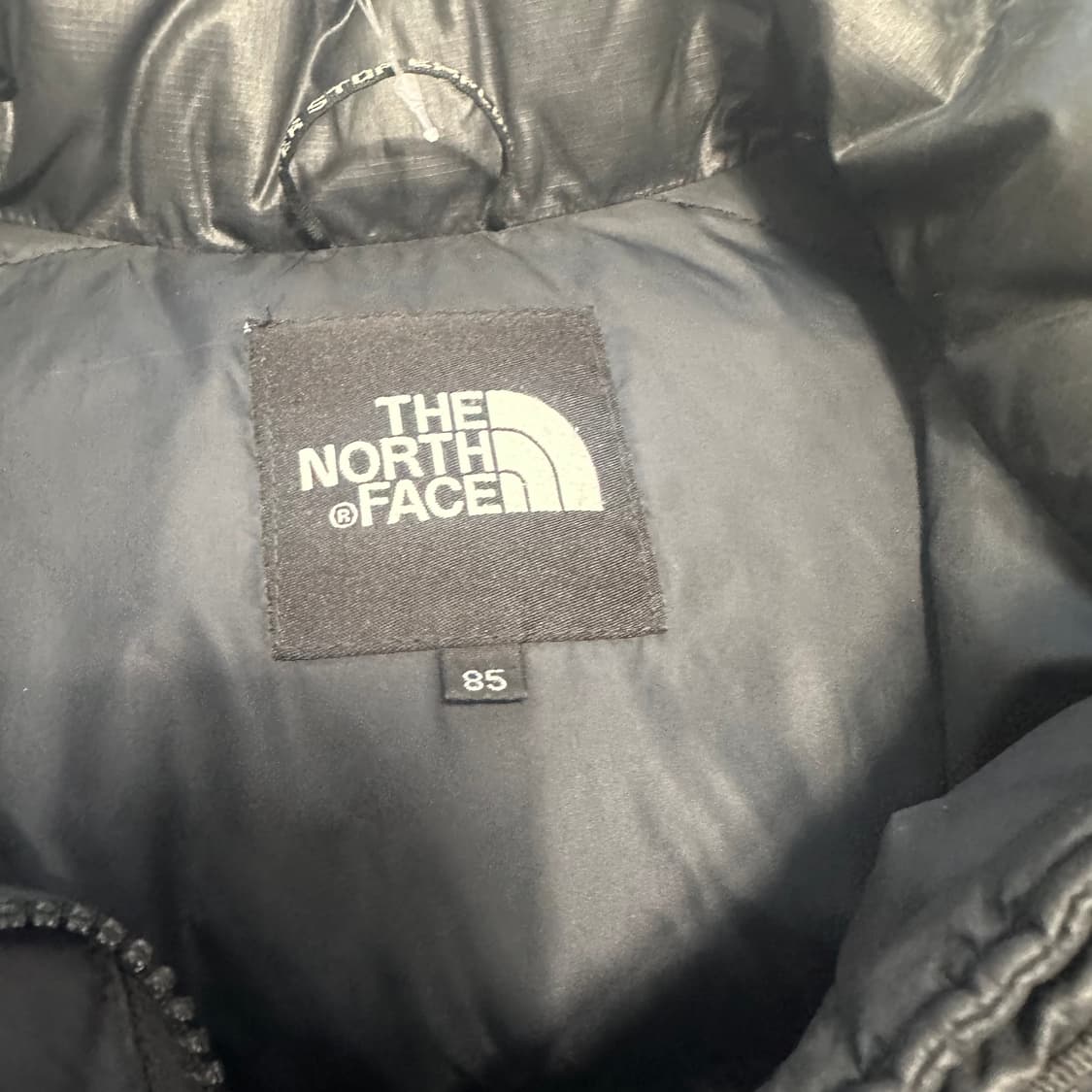 노스페이스 눕시 블랙 패딩 상품이미지5