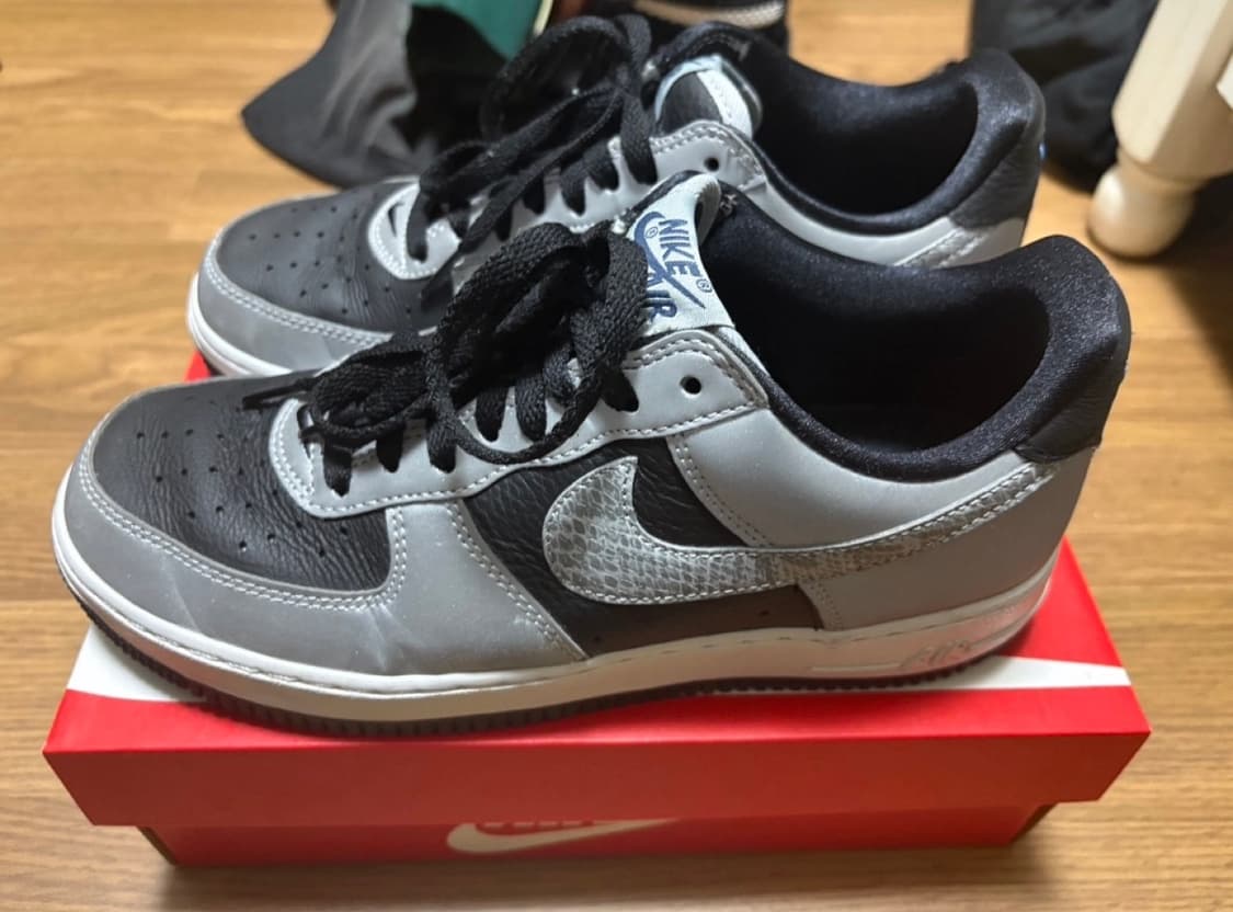 나이키 에어포스1 실버스네이크 260 상품이미지1