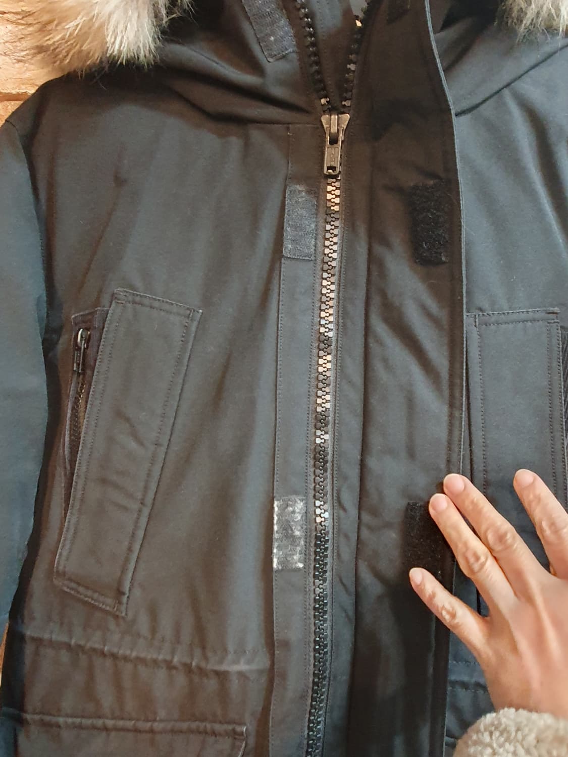 에스피오나지 N37°56' 남성 패딩 M 상품이미지4