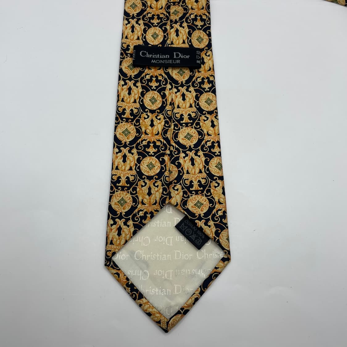 556) (Christian DIOR) 크리스찬 디올 패턴 넥타이 상품이미지2