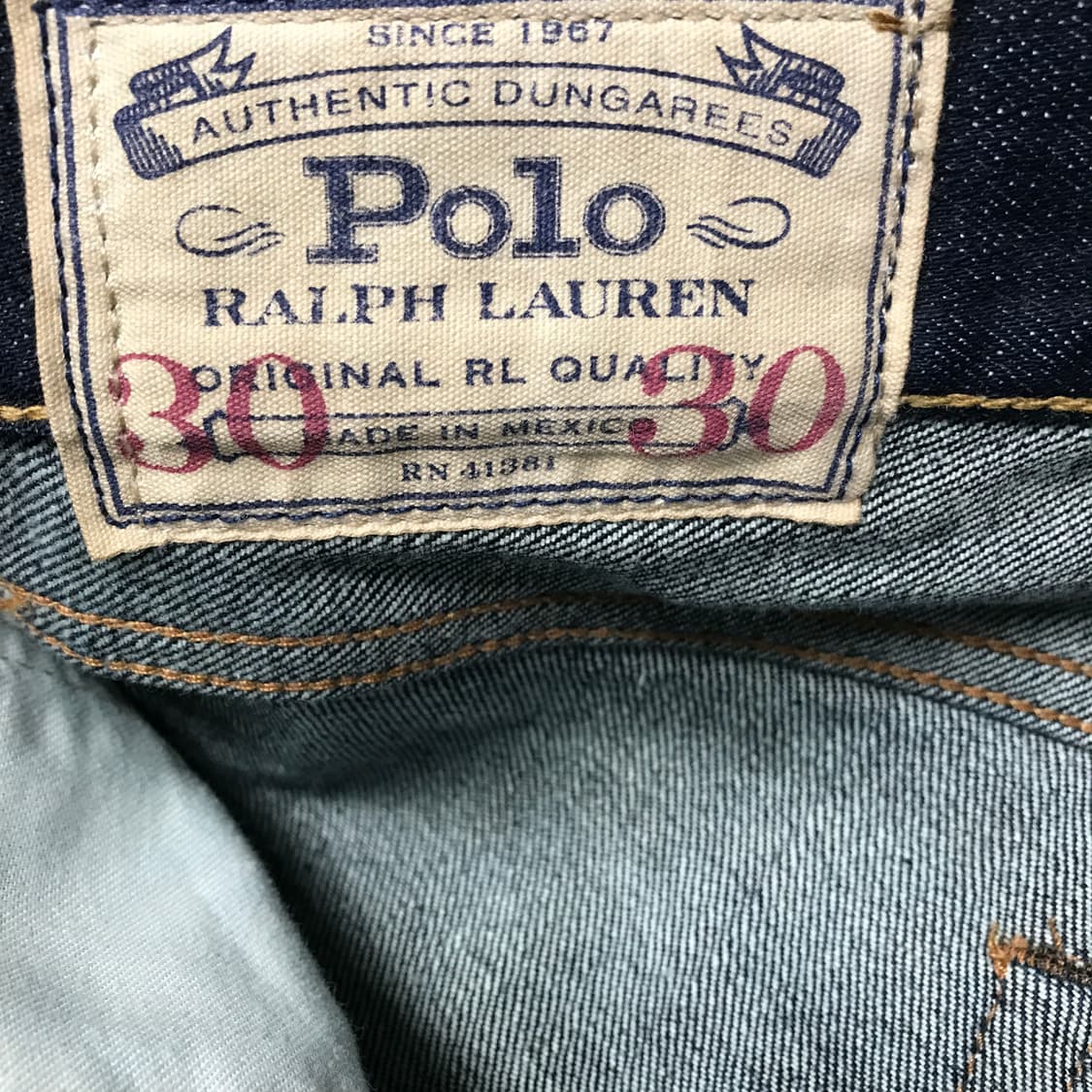 폴로 랄프로렌 데님 팬츠 30/30 상품이미지7