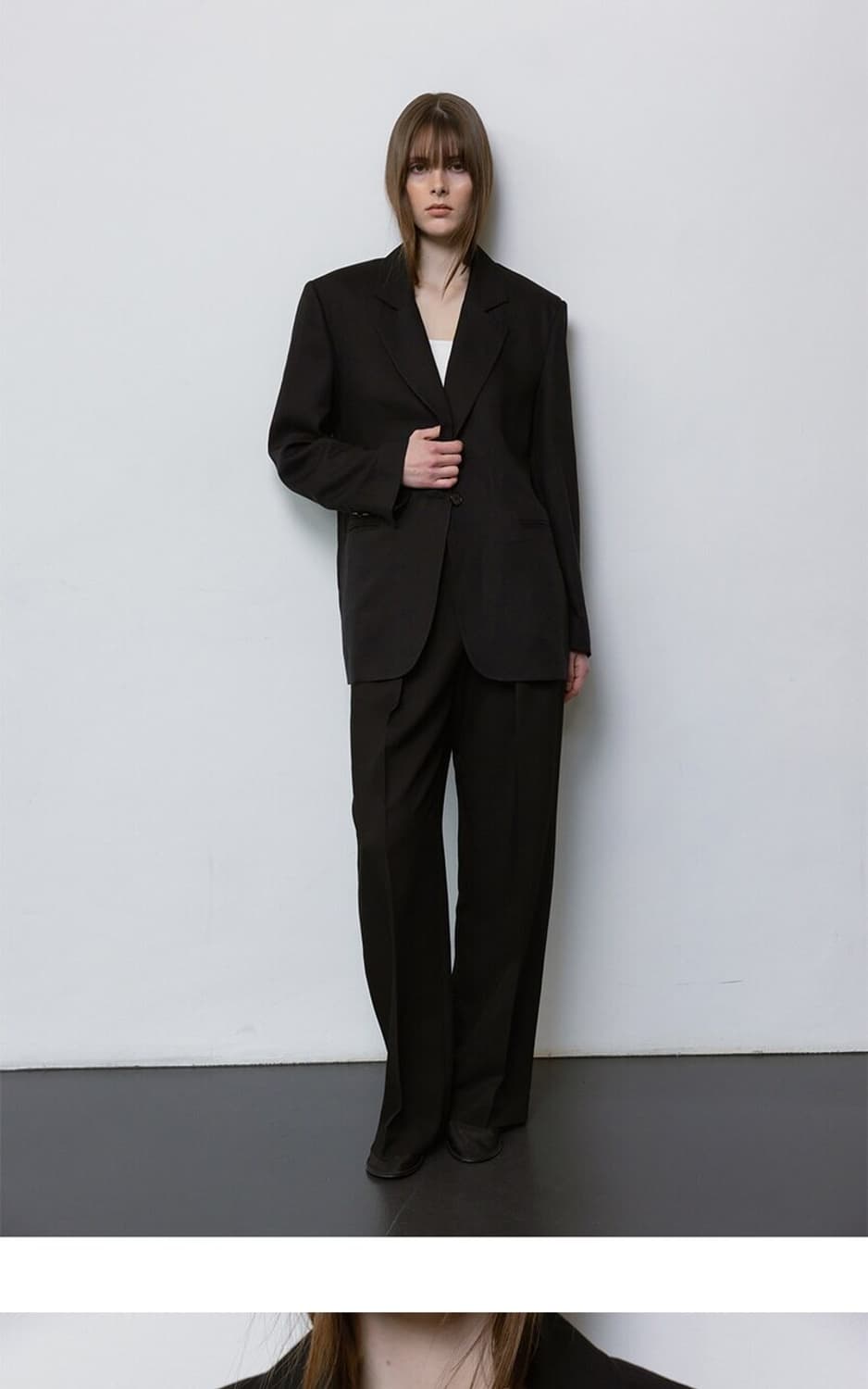 Ore 오어 Summer Overfit Single JK Black 상품이미지2