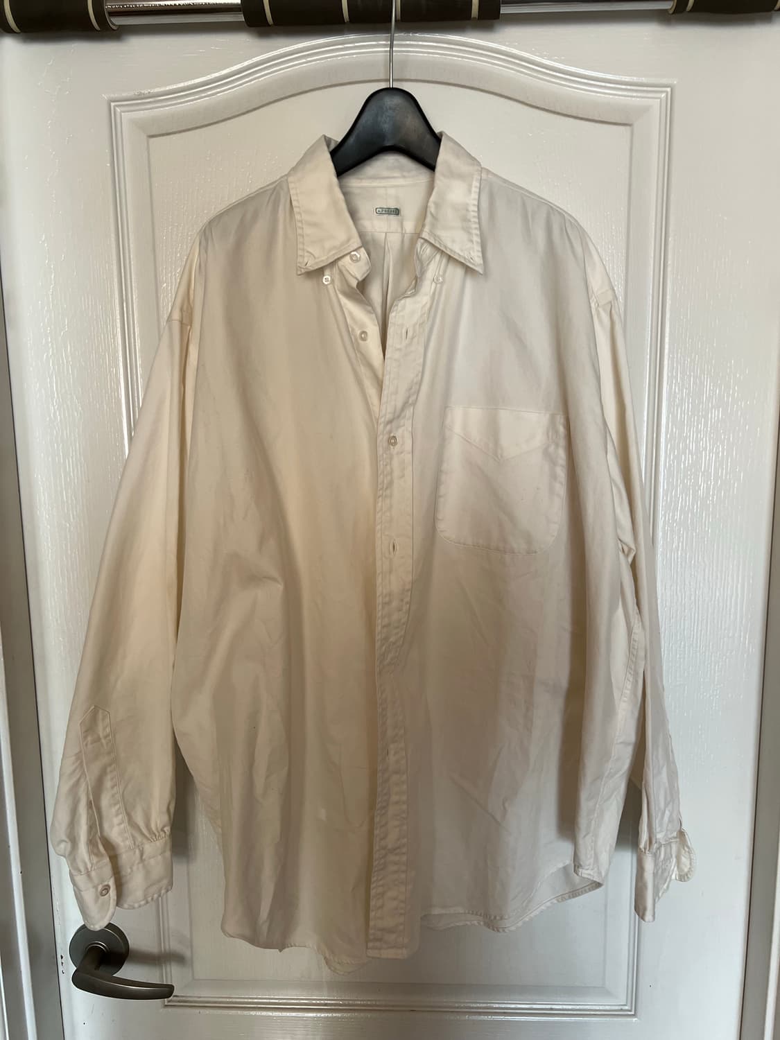 아프레쎄 A.presse 코튼 화이트 셔츠 오라리 코모리 상품이미지2