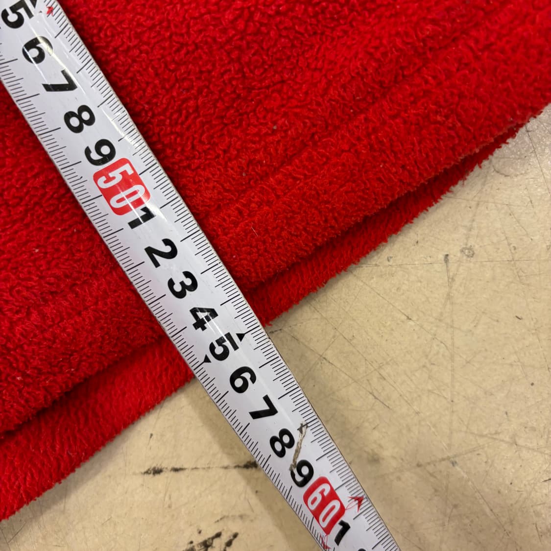 타미힐피거 레드 빅로고 플리스 하프집업 상품이미지4