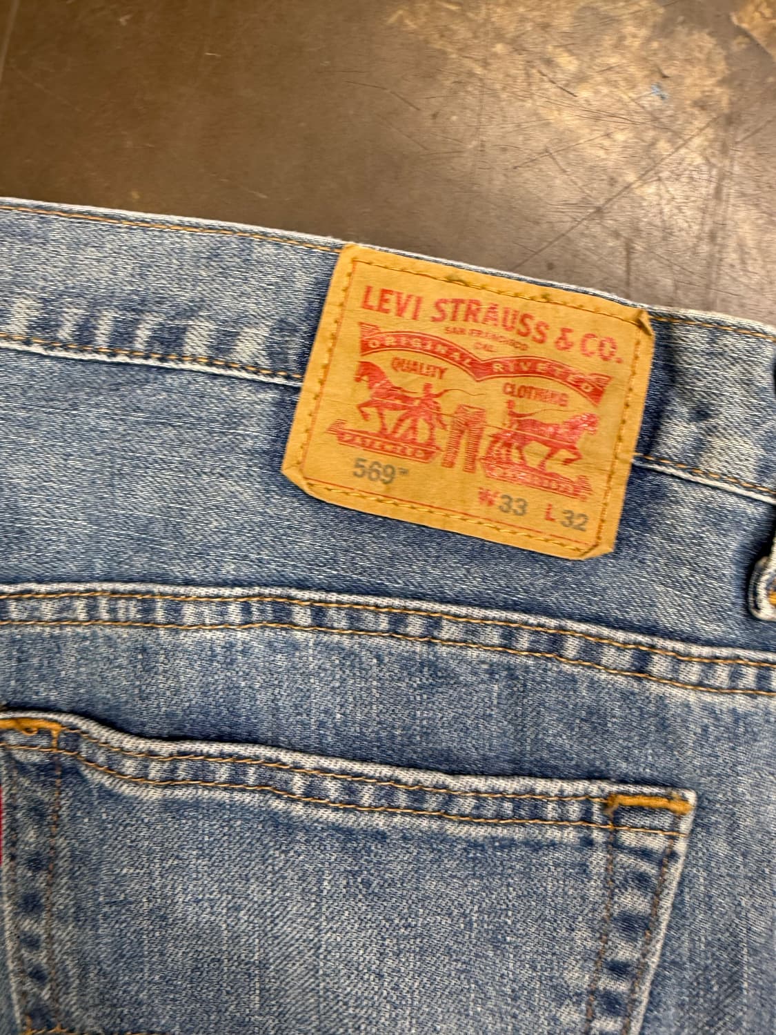 리바이스569(37) 루즈와이드핏 상품이미지7