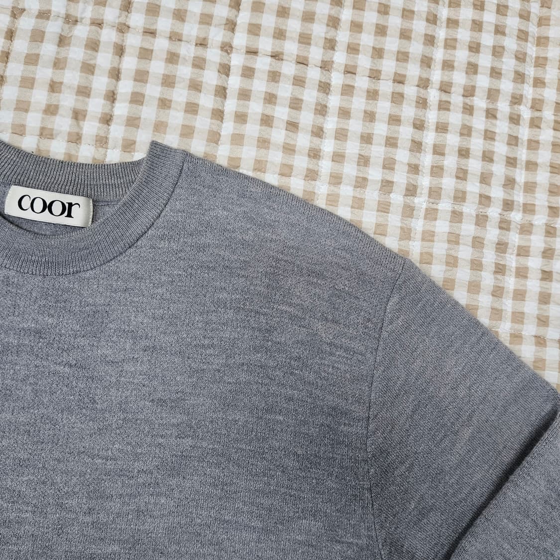 COOR 쿠어 탑필 니트 스웨터 남자100 상품이미지4