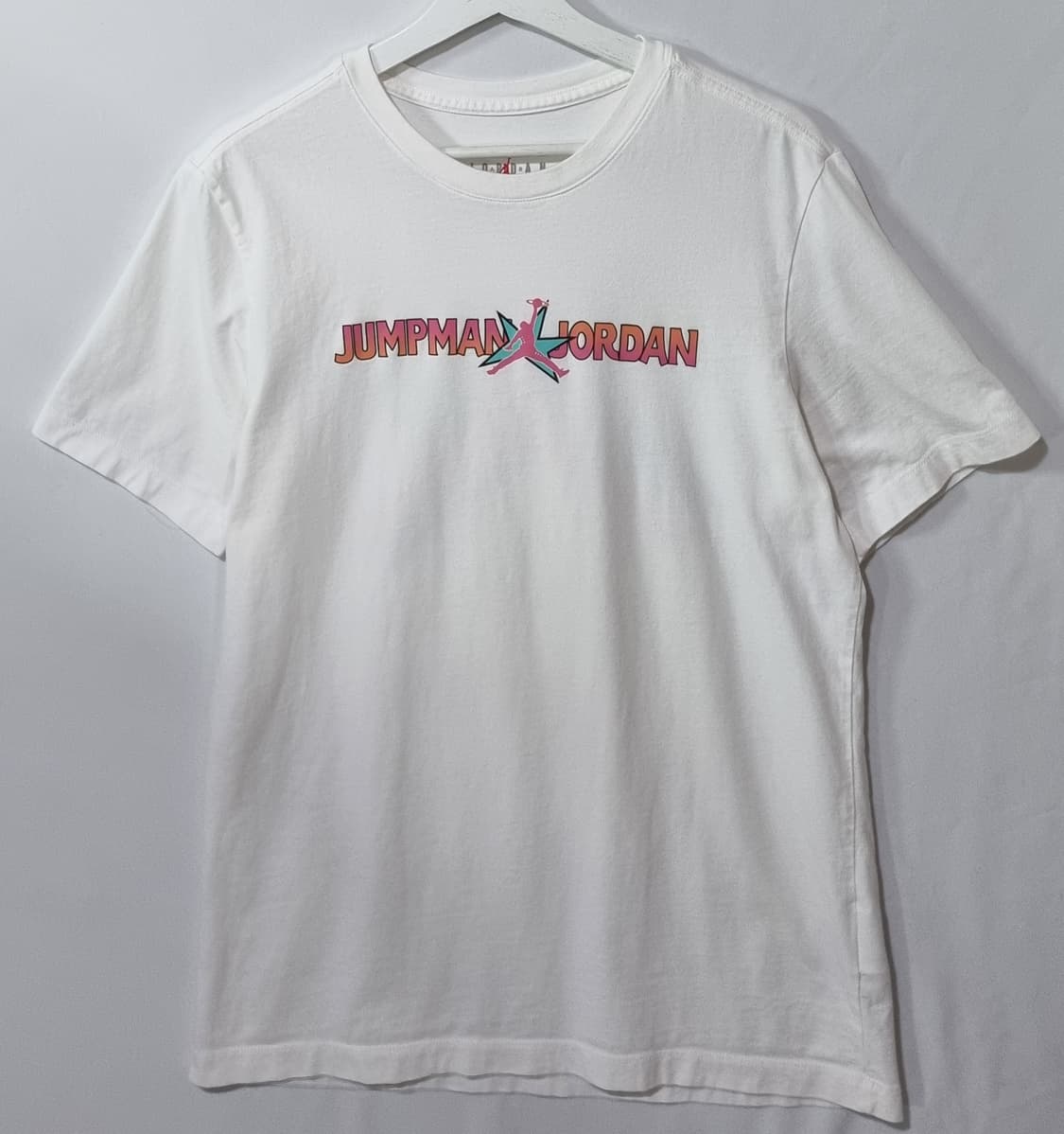 L ) 나이키 조던 화이트 반팔티 상품이미지1