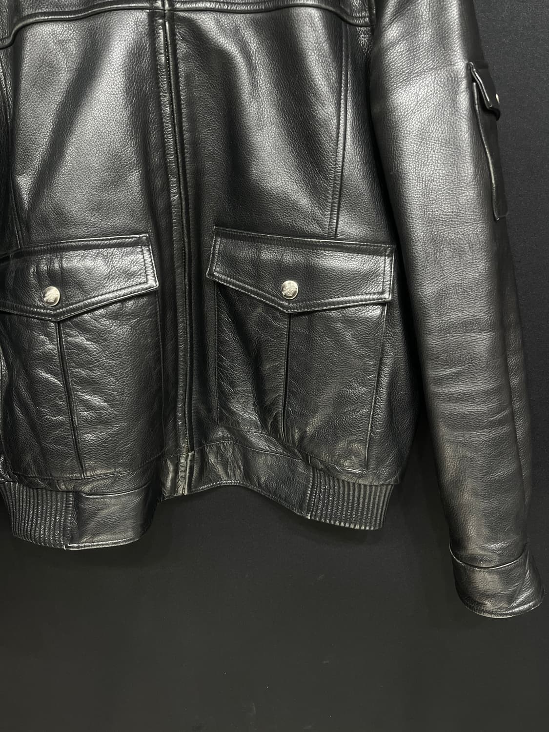 할리데이비슨 가죽 봄버 자켓 상품이미지10