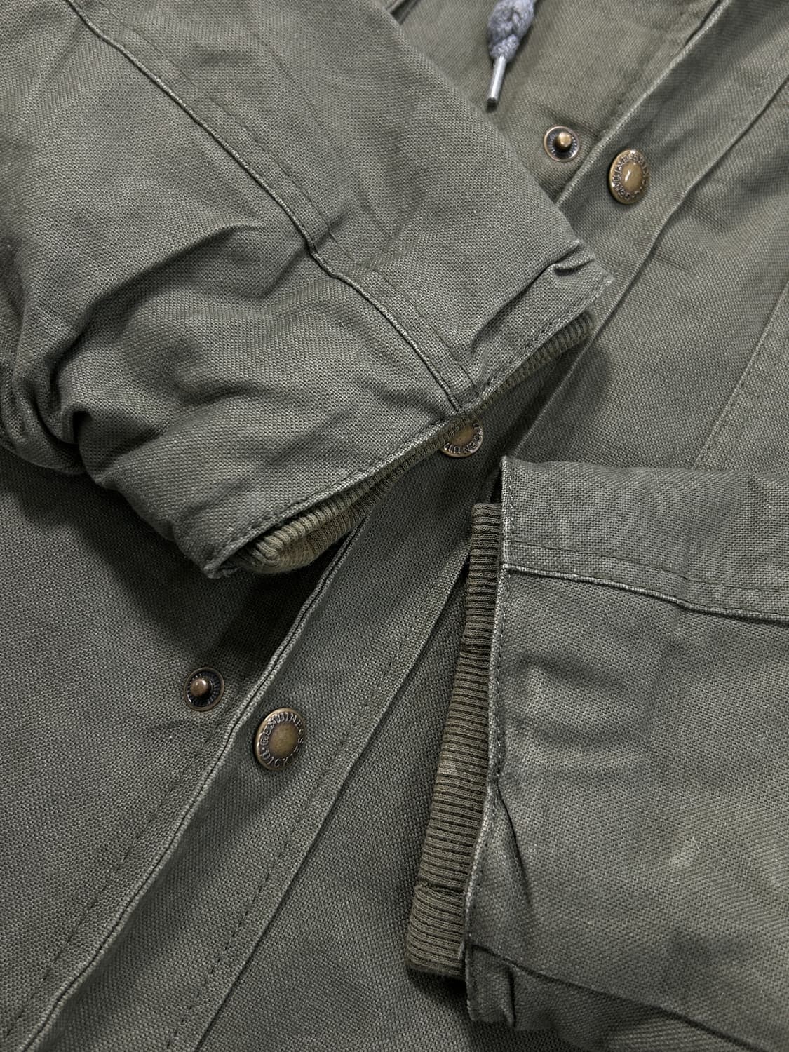 디키즈 투포켓 카키 레이어드 워크자켓 L   상품이미지5