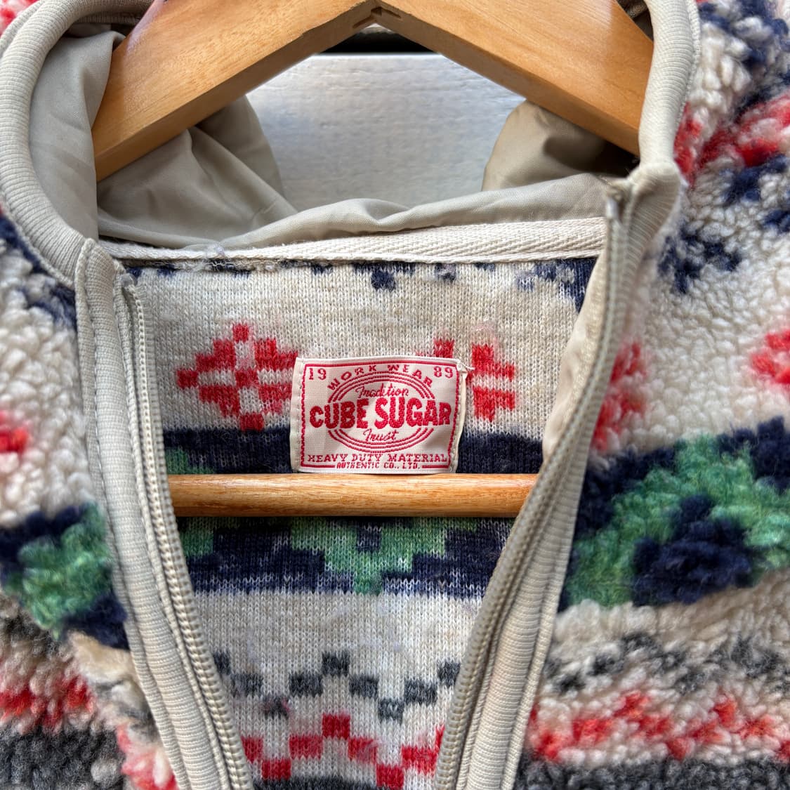 Cube sugar 큐브슈가 플리스 후리스 자켓 상품이미지4