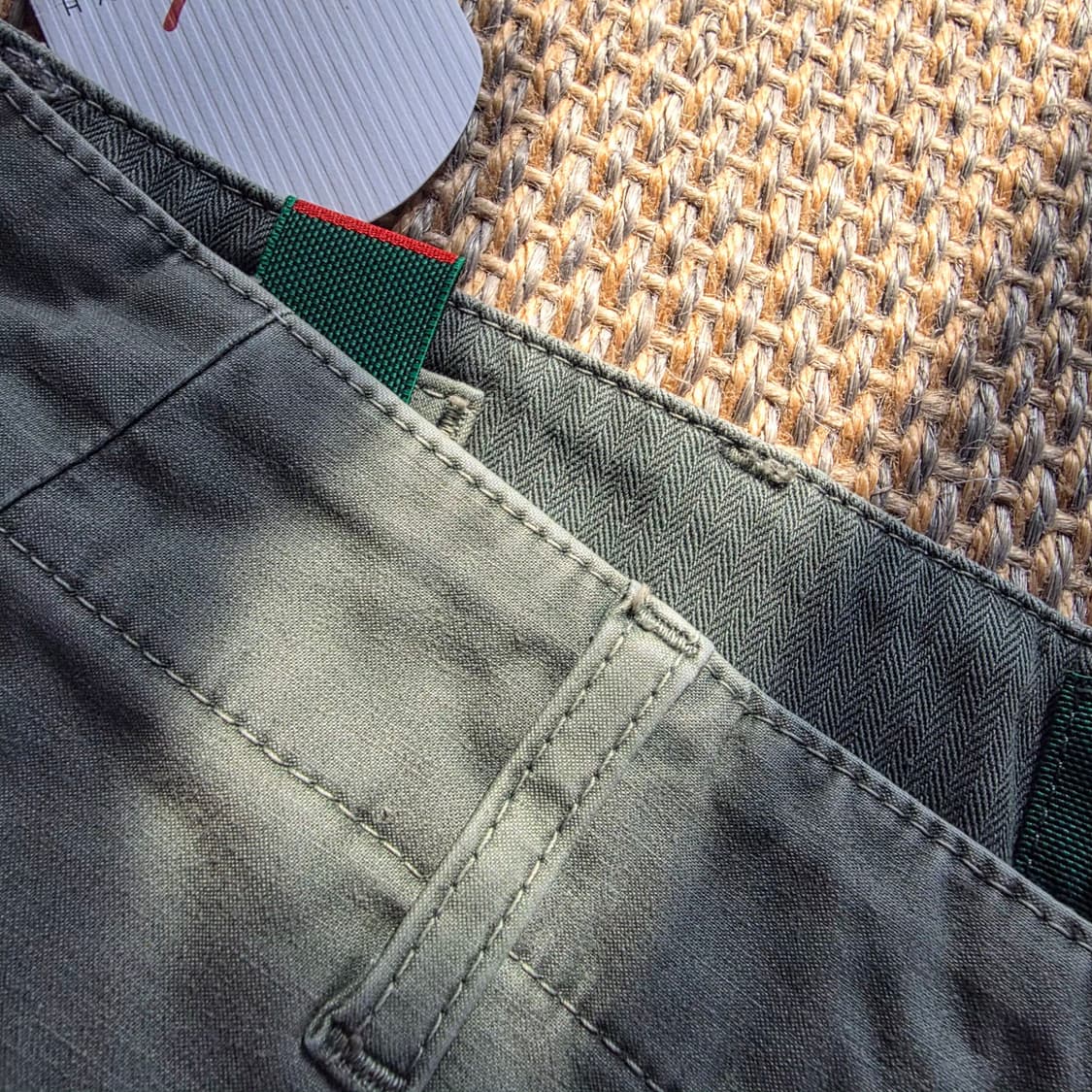 Handpicked 핸드픽드 역작 이탈리안 최상급 코튼 카고 치노 팬츠  상품이미지4