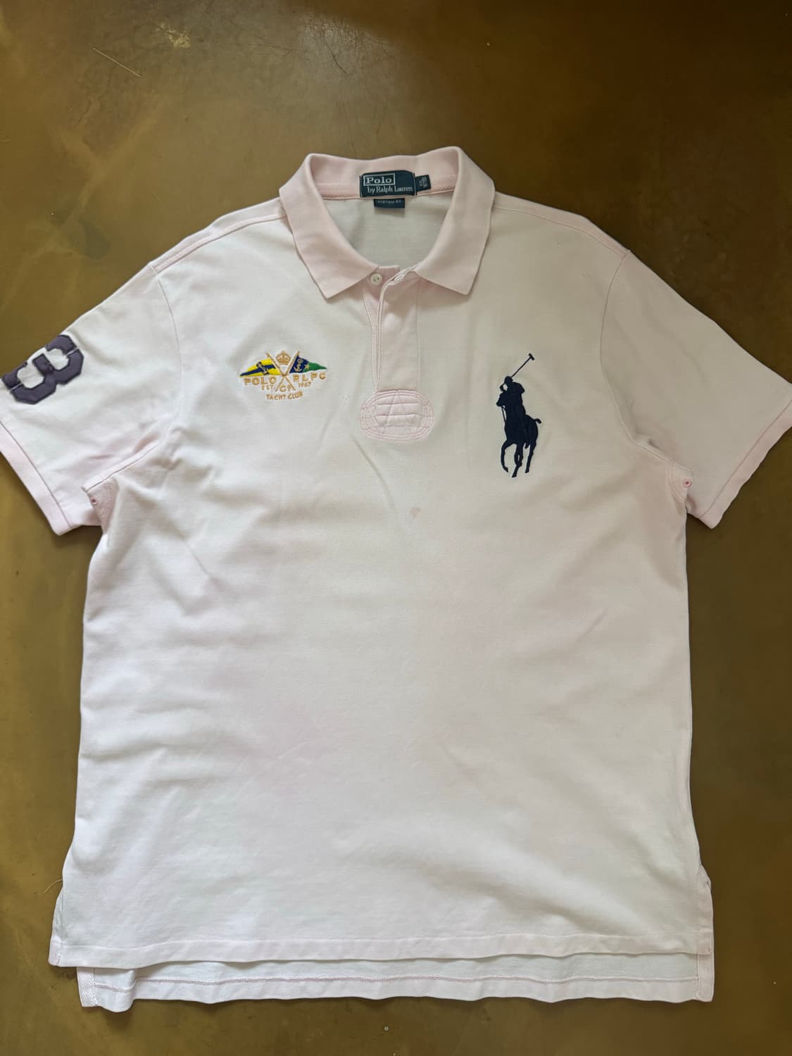 폴로 랄프로렌 빅포니 와치클럽  럭비 카라티  상품이미지2