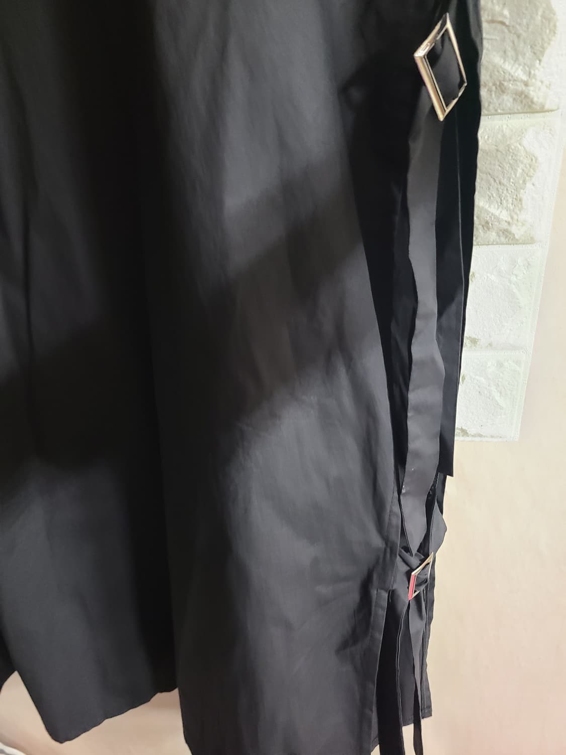 데님패치 롱셔츠(라지) 상품이미지8