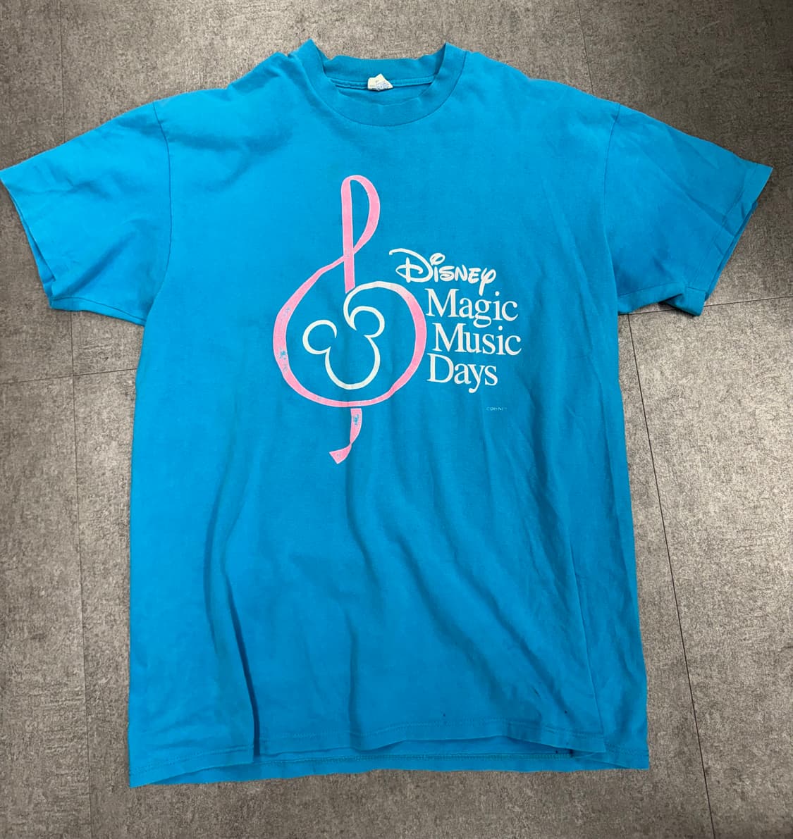 80’s 빈티지 Disney 티셔츠 Made in USA XL 상품이미지1
